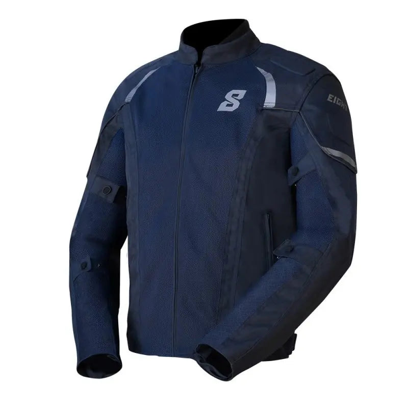 Blouson moto été ventilé Bleu - Le Pratique du Motard