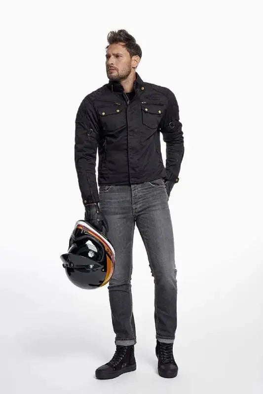Blouson Moto Vintage Homme Homologué - LONDON Le Pratique du Motard