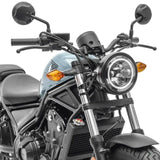 Boîtier pour Phare LED moto 7" Universel + supports de fourche 35-43mm Le Pratique du Motard
