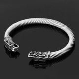 Bracelet Bikers Viking Dragons Enflammés - Le Pratique du Motard