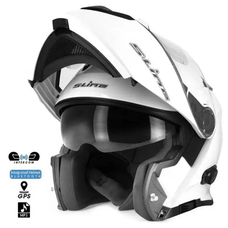 Meilleur Casque moto bluetooth - Blanc 2022 - Le Pratique du Motard – LE  PRATIQUE DU MOTARD