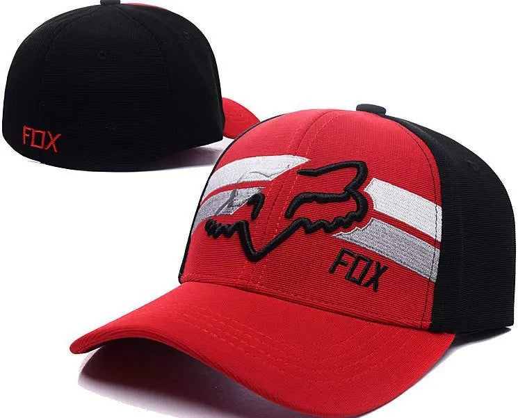 Casquette Fox Rouge  Casquette Moto Exclusive – LE PRATIQUE DU MOTARD