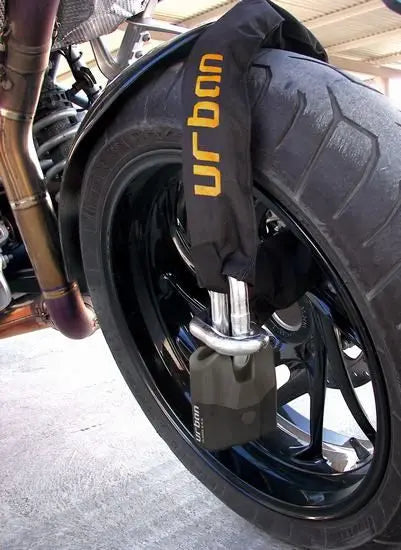 Chaine antivol moto + Cadenas - Homologué SRA Le Pratique du Motard