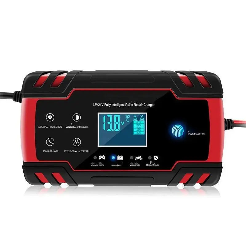 Chargeur de batterie pour motos et auto 12/24V - Le Pratique du Motard