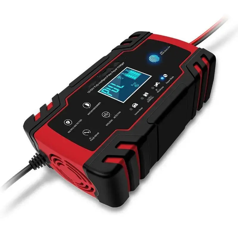 Chargeur de batterie pour motos et auto 12/24V - Le Pratique du Motard