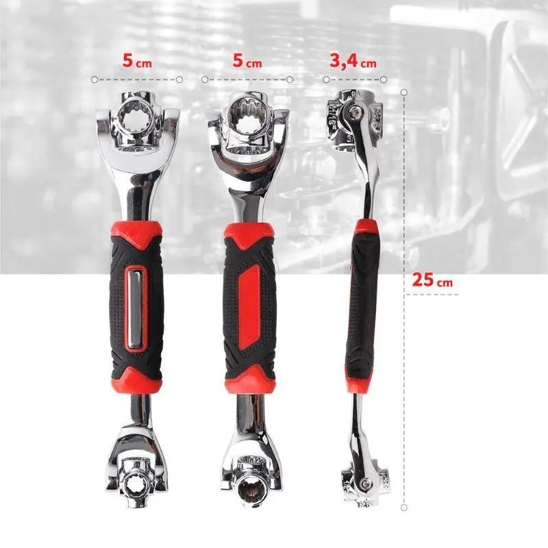 Clé Tigre - 50 outils en 1 - Le Pratique du Motard