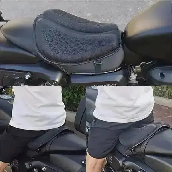 Coussin de selle confort gel moto - Le Pratique du Motard