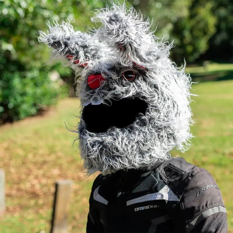 Couvre Casque Moto - Lapin maléfique Le Pratique du Motard
