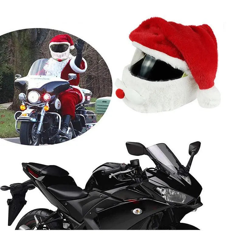Couvre Casque Moto - Pere noel Le Pratique du Motard