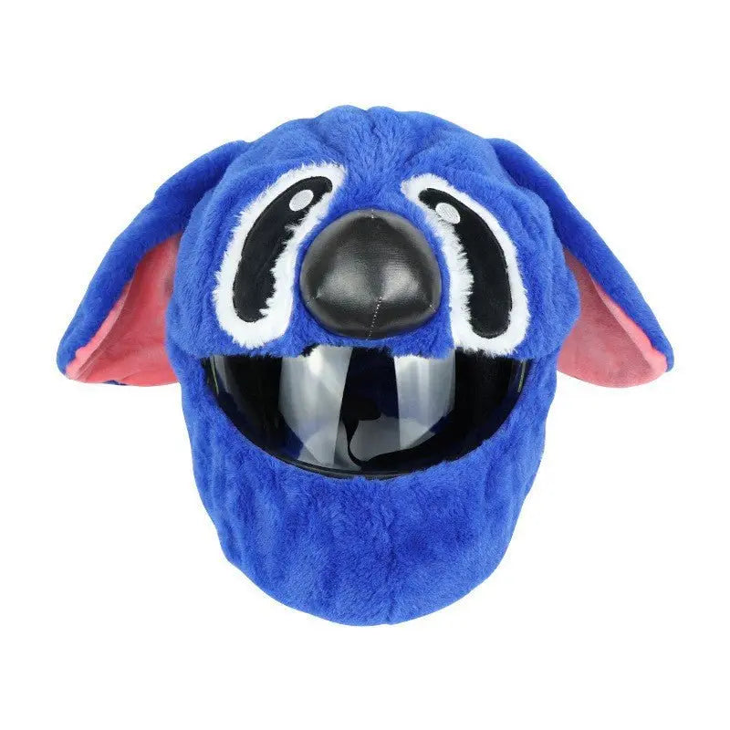 Couvre Casque Moto - Stitch Bleu Le Pratique du Motard