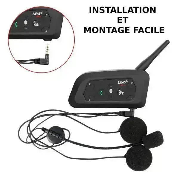Ecouteur casque moto - V6 - Le Pratique du Motard