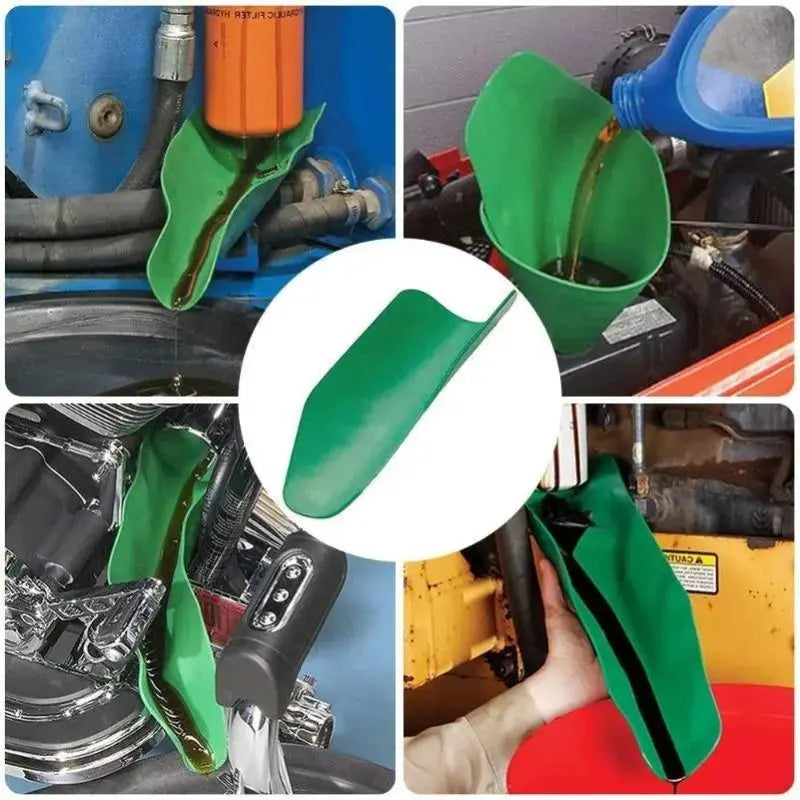 Entonnoir Flexible accessoire de vidange - Le Pratique du Motard