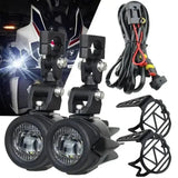 Feux additionnels LED moto multidirectionnel - Le Pratique du Motard