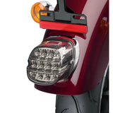 Feux arrière Led pour Harley Road Glide - Noir Le Pratique du Motard