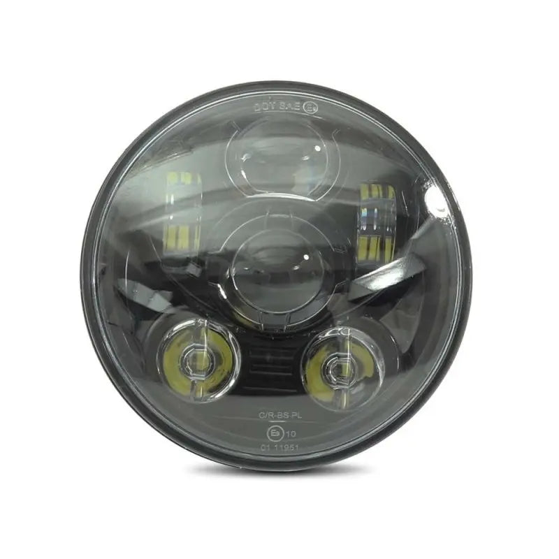Feux avant Noir Harley Davidson Compatible - Phare LED moto 5,75 Le Pratique du Motard