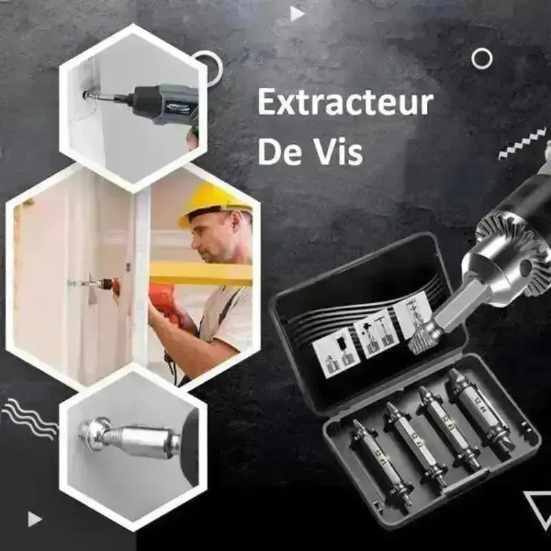Foret Extracteurs de vis endommagée - Le Pratique du Motard