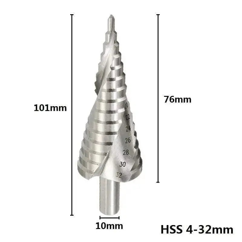 Forets queue hexagonale 4 a 32 mm - Le Pratique du Motard