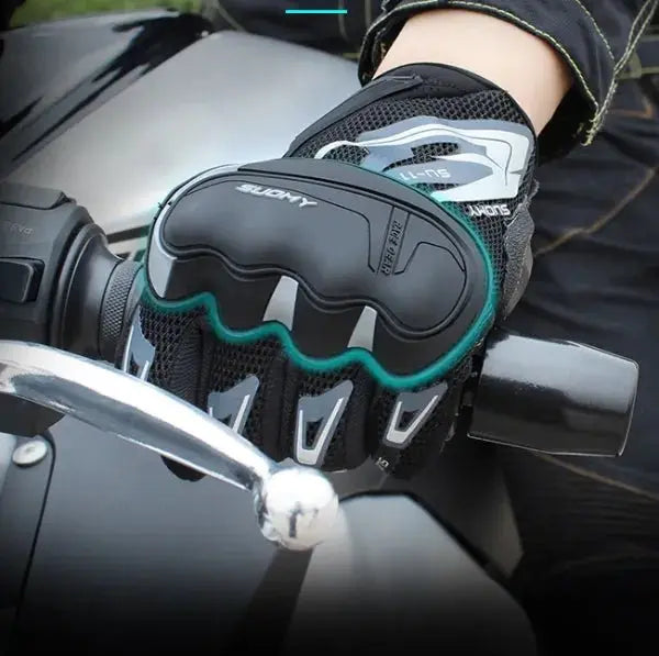 Gant Moto Mi Saison - Noir Le Pratique du Motard
