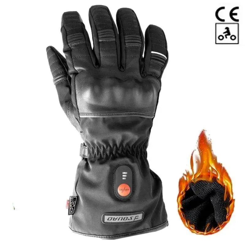 Gants chauffants FREDDY | Homologé CE - Le Pratique du Motard