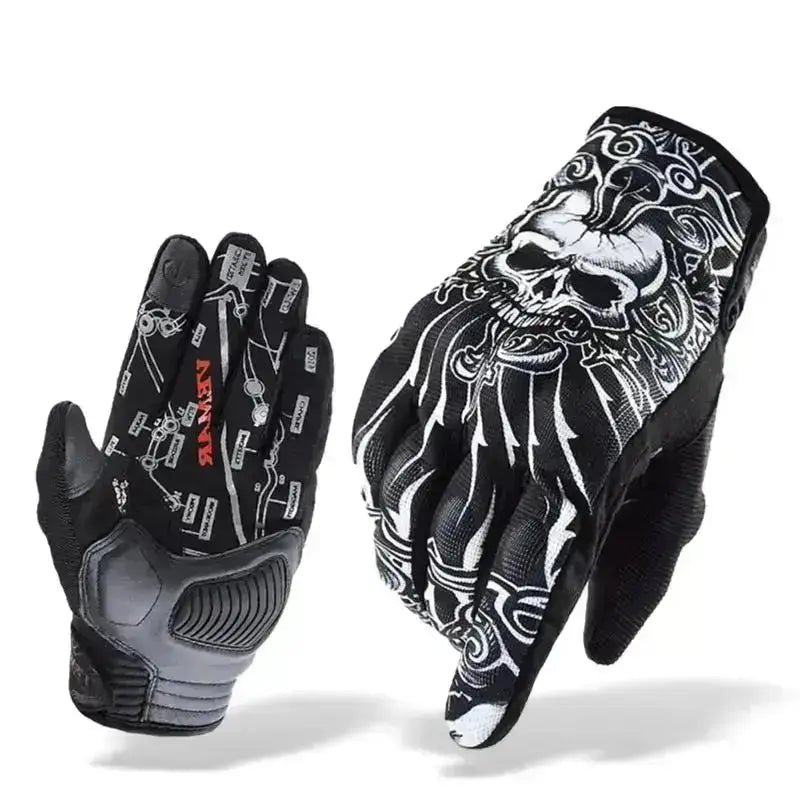 Gants moto homme Skull