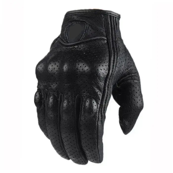 Gants moto été Cuir perforé - XRIDE - Le Pratique du Motard