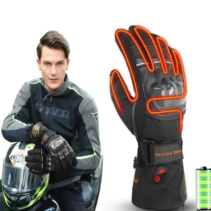 Gants moto Hiver Chauffant - Le Pratique du Motard