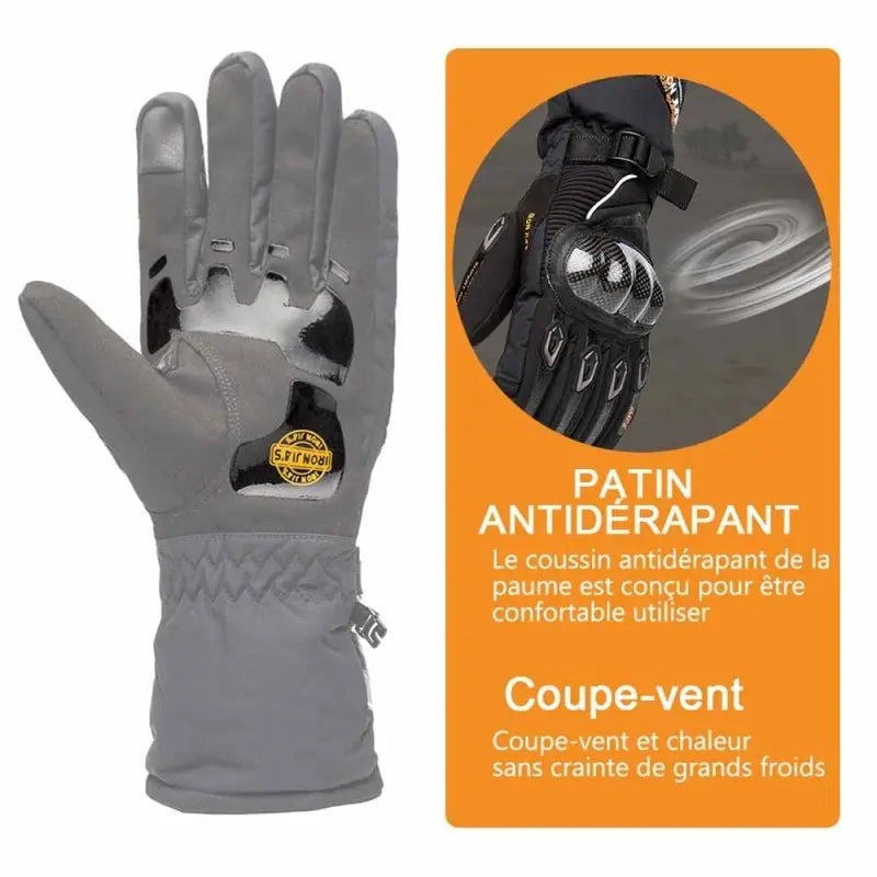 Gants Moto Hiver Homologué Le Pratique du Motard