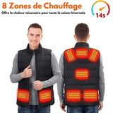 Gilet chauffant moto Unisexe JACKHEAT™ - LE PRATIQUE DU MOTARD