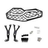 Grille de protection des phares SG2 pour BMW F 850 GS / Adventure 18-22 Le Pratique du Motard