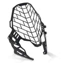 Grille De Protection Phare Moto Pour Yamaha XT660Z 2007-2017 - Métal Noir, 4 Points De Fixation - 11