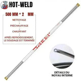 HOT-WELD - Baguette de soudure Aluminium - Le Pratique du Motard