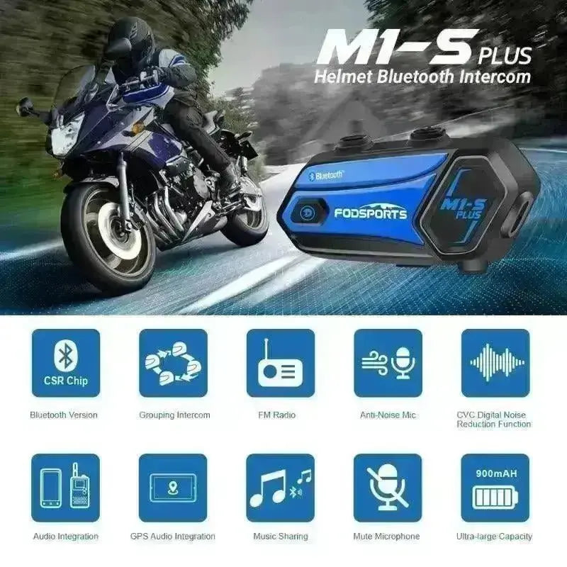 Intercom Moto Jusqu'a 8 pilotes - Le Pratique du Motard
