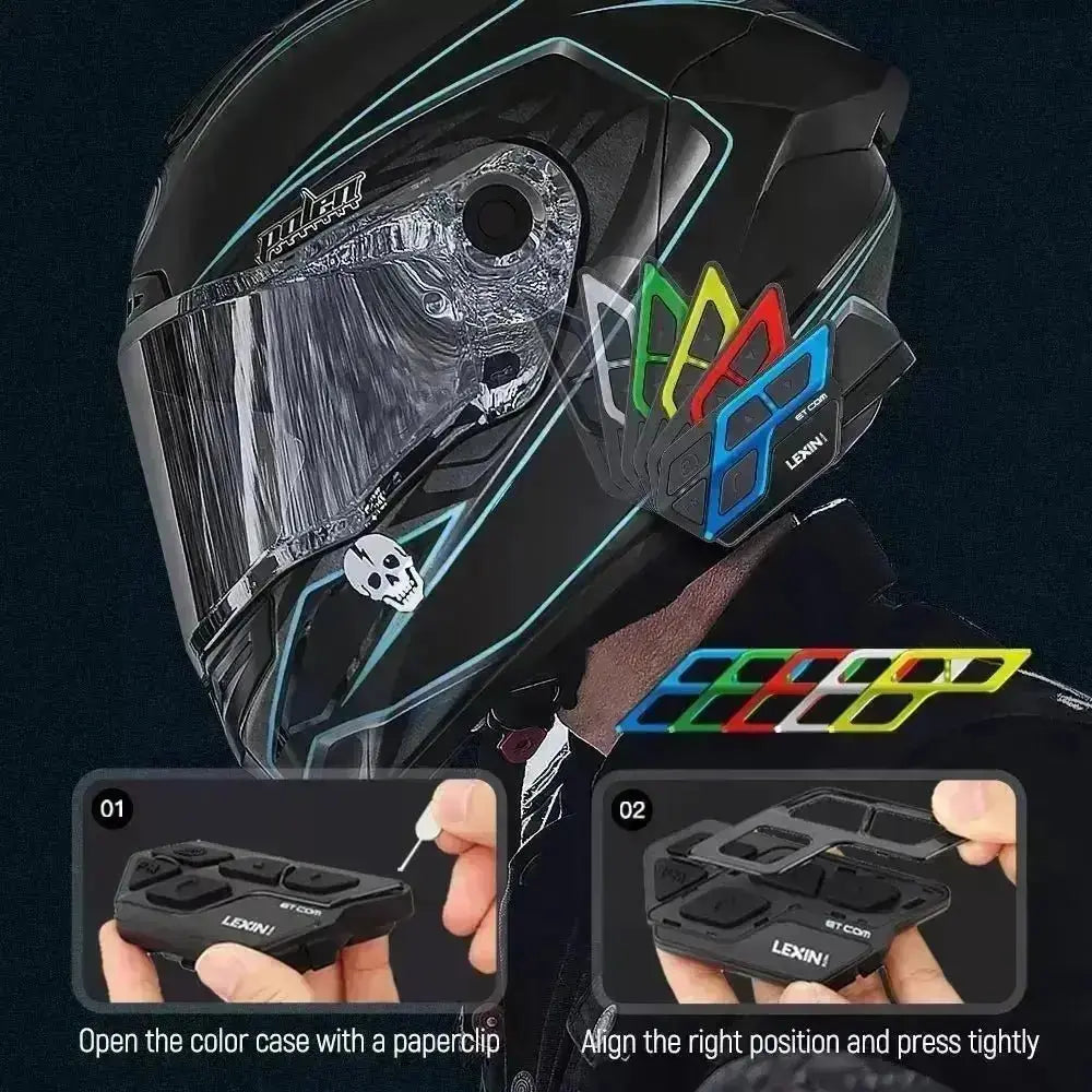 Intercom moto - LEXIN & COM - Le Pratique du Motard