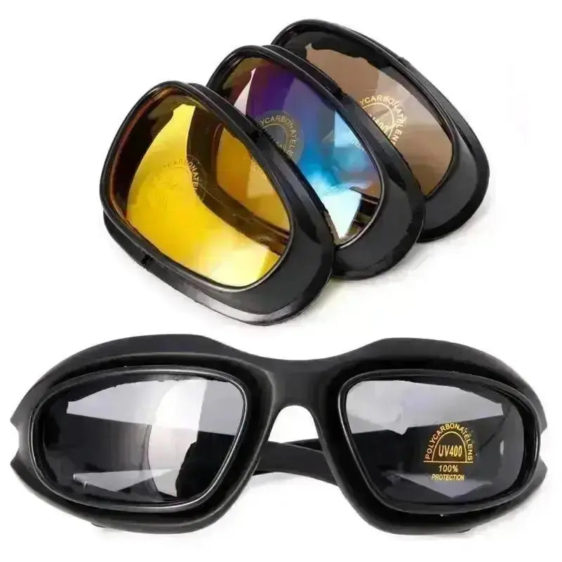 Lunettes de moto avec verre de nuit interchangeable - Le Pratique du Motard