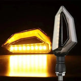 Paire de Clignotant LED Bi-colorie 12V - Le Pratique du Motard