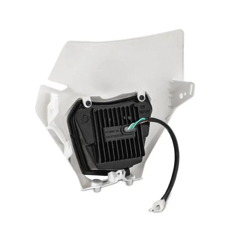 Phare LED moto ECE avec masque pour KTM EXC / EXC-F / Freeride / Enduro / SMC 14-22 XDure SW1 blanc Le Pratique du Motard