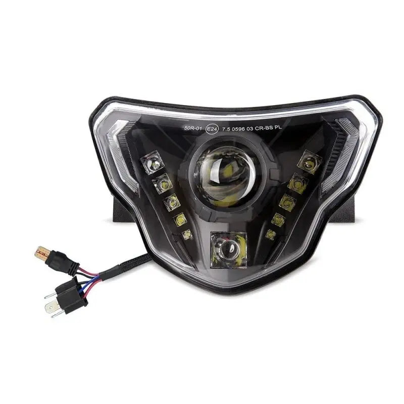 Phare LED moto QL5 pour BMW G 310 GS / R 16-20 Feux avant ECE Le Pratique du Motard