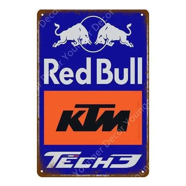 Plaque métallique Off-road KTM - Le Pratique du Motard