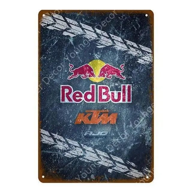 Plaque métallique Off-road KTM - Le Pratique du Motard
