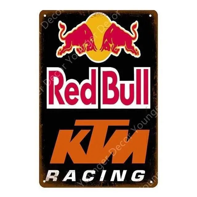 Plaque métallique Off-road KTM - Le Pratique du Motard