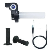 Poignée de gaz à tirage rapide - Noir - Le Pratique du Motard