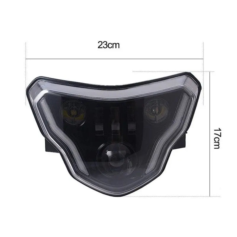 Projecteur LED moto / Feux avant pour BMW G 310 GS / R 16-20 ECE QL8 Le Pratique du Motard