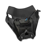 Projecteur LED moto + plaque Enduro Offroad SW1 DRL noir Le Pratique du Motard