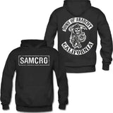 Pull a capuche " SONS OF ANARCHY" - SAMCRO - Le Pratique du Motard