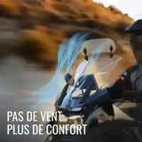 Réhausse de pare-brise moto - Le Pratique du Motard