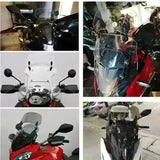 Réhausse de pare-brise moto - Le Pratique du Motard