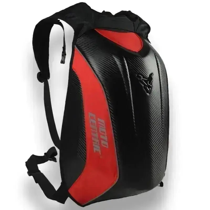 Sac à dos étanche moto en fibre de carbone | MIK4 - Le Pratique du Motard