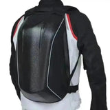 SAC A DOS moto étanche en fibre de carbone - Le Pratique du Motard