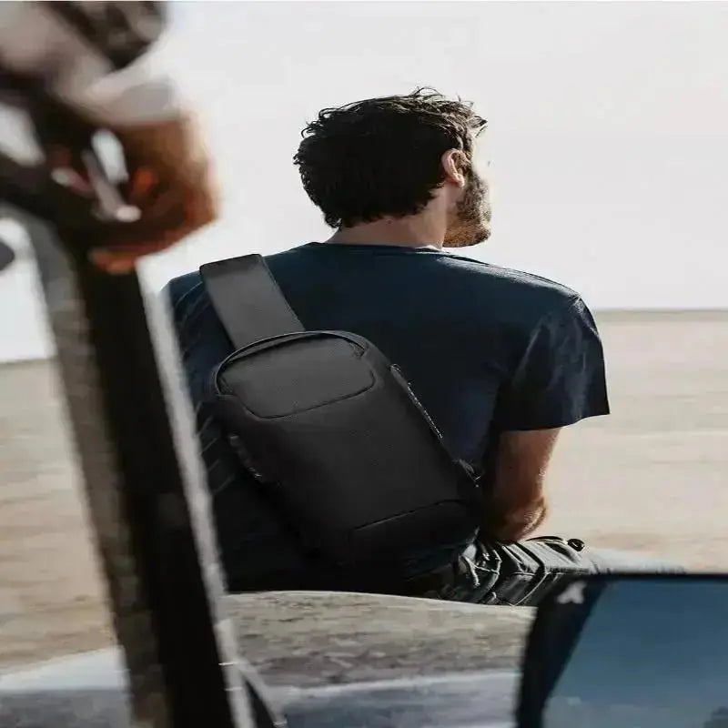 Sac moto bandoulière antivol - Le Pratique du Motard