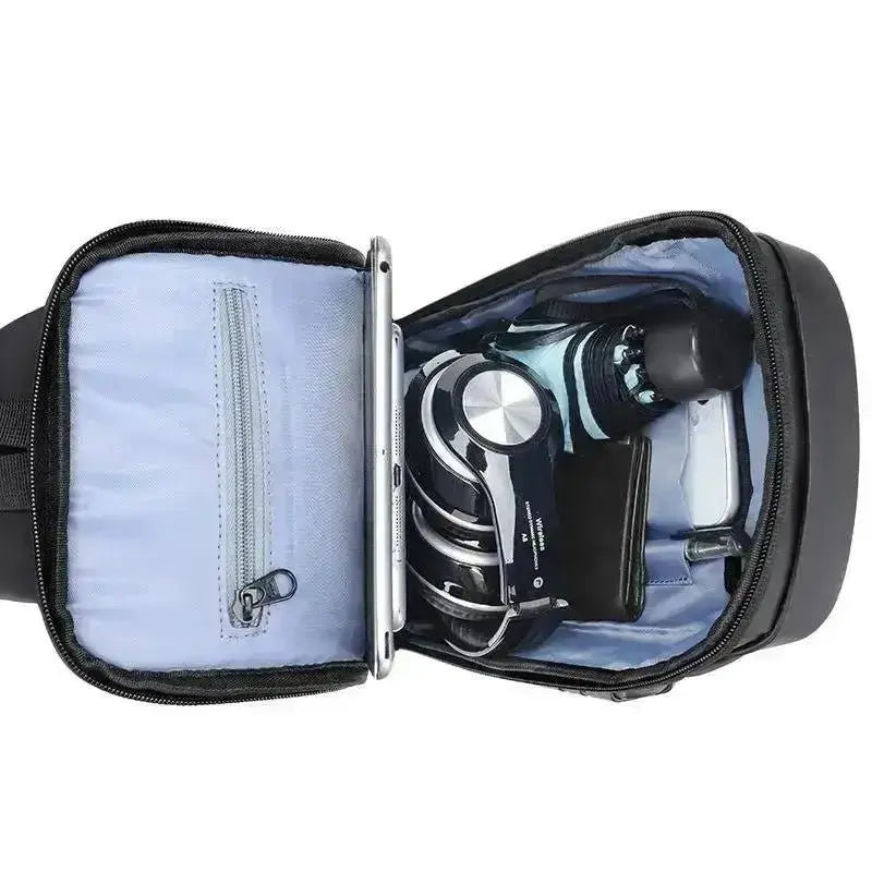 Sac moto bandoulière antivol - Le Pratique du Motard